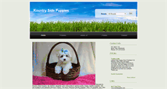 Desktop Screenshot of kountrysidepuppies.com